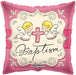 18'' Foil Cute Angels Baptism Girl