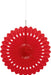 Red Paper Fan Decoration