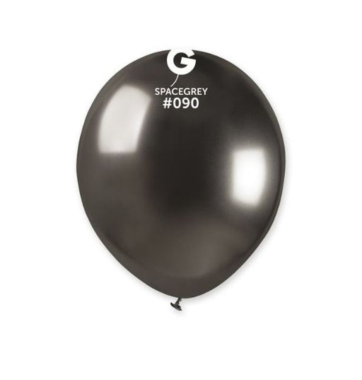 Shiny Space Grey Balloons #090