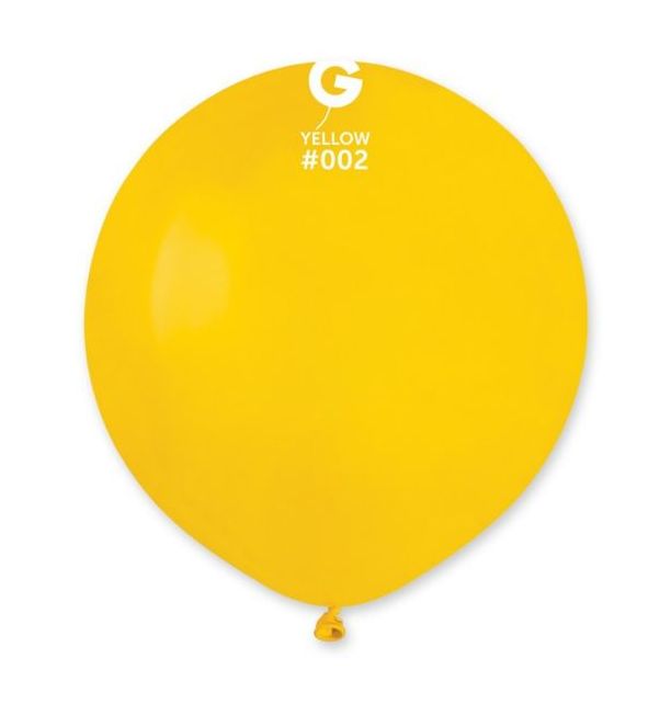 Standard Yellow Balloons #002