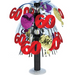 10.5 Inch Foil Centerpiece 60th