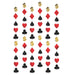 Casino String Decoration 7ft Long 