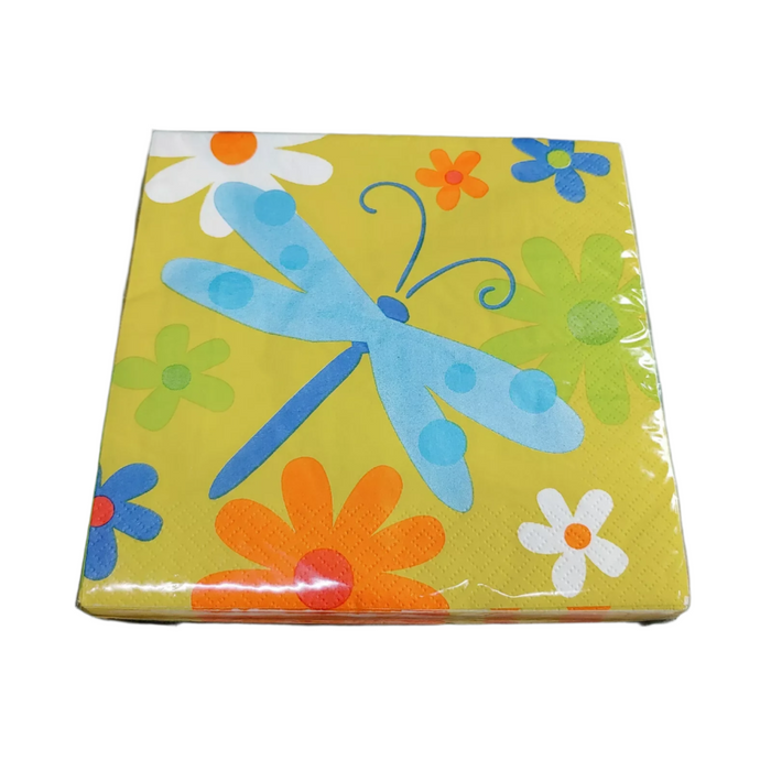 Sunny Days Butterfly Napkins 16pk