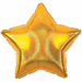 24 Inch Gold Dazzler Star Balloon (Flat)