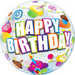22'' Single Bubble Birthday Colorful Cupcakes