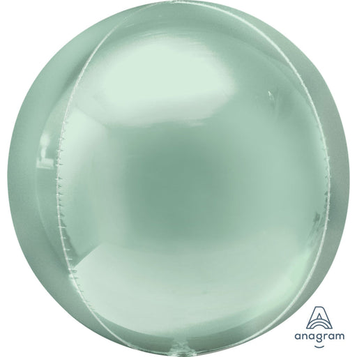 15'' Foil Orbz Mint Green 3pk