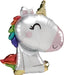 29'' Sitting Unicorn Foil Balloon 