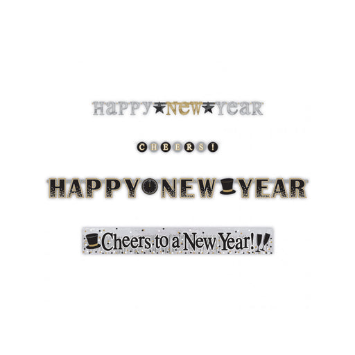 New Year Letter Banner Multi Pack