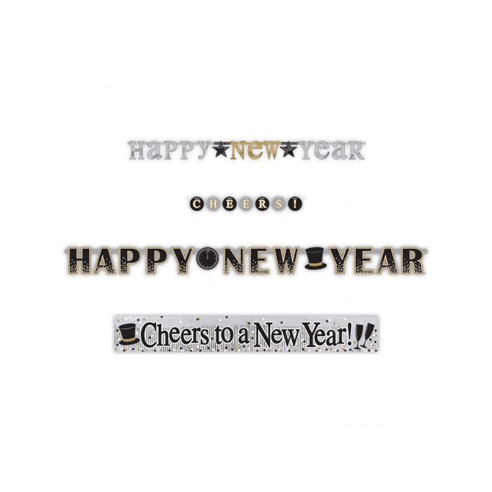 New Year Letter Banner Multi Pack