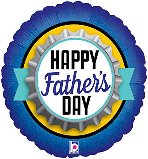 Father's Day Bottle Cap 18" Foil