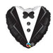 18'' Wedding Tuxedo Foil Balloon