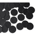 Black Circular Paper Balloon Confetti 250G