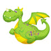 36'' Birthday Dragon Foil Balloon
