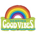 37'' Good Vibes Mighty Bright Shape Foil