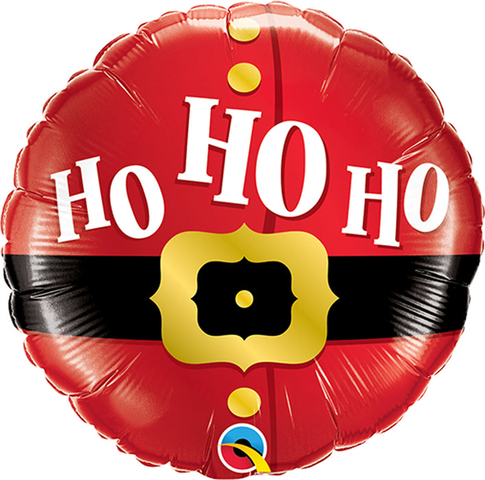 18'' Foil Ho Ho Ho Santa'S Belt
