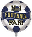 Navy and White No.1 Football Fan