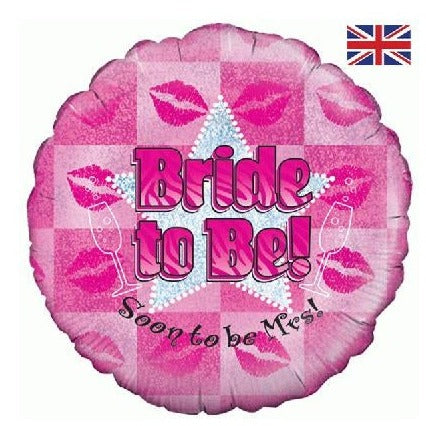 18'' Foil Happy Bride To Be