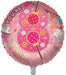 Pink / Sweets 8th Birthday 18 Inch Foil Balloon