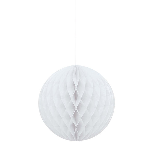 White Paper Honeycomb Ball Decoration