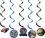 Space Blast Dizzy Danglers 5Pk