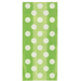 Lime Green Dots Cello Bags 20pk