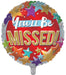 You'Ll Be Missed 18 Inch Foil Balloon