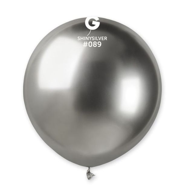 Shiny Silver Balloons #089