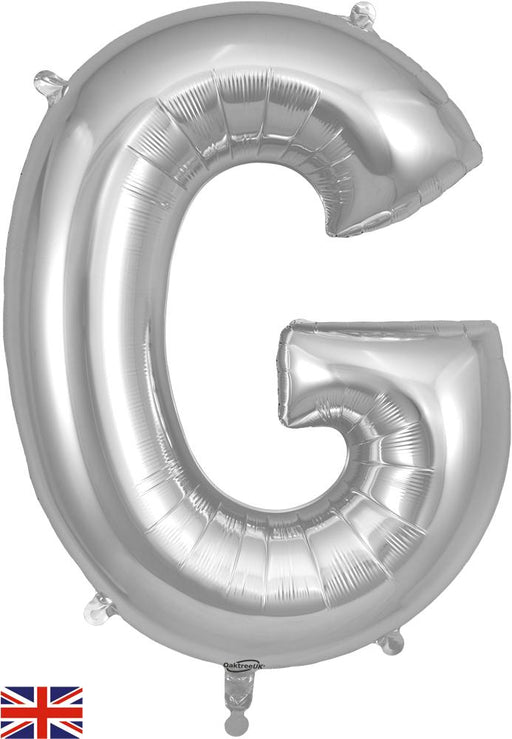 Silver Letter G 34"