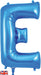 Blue Letter Z 34"