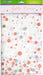 Sparkling Fizz Rose Gold Colourfast Plastic Table Cover 137cm x 2.6m 1pc
