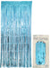 Light Blue Shimmer Curtain 0.90M X 2.40M