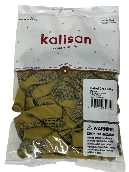 8 Bags of Crocodile Print
