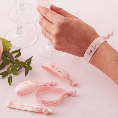 Team BrideWrist Bands 5 pk