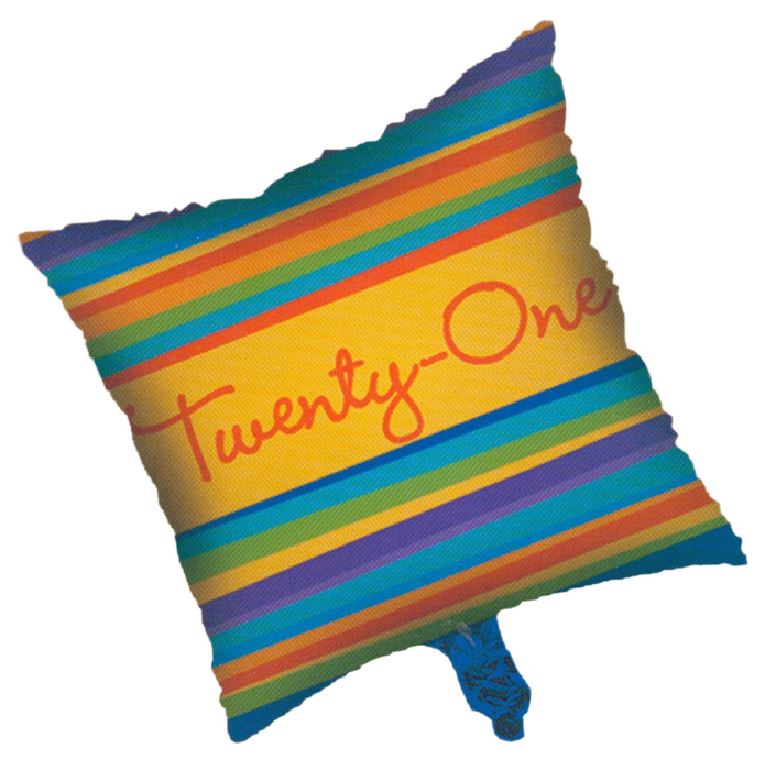 18'' 'Twenty-One' Birthday Foil