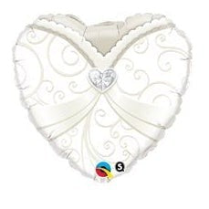 18'' Wedding Gown Foil Balloon