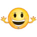 Smiley Happy Birthday Super Shape 99Cm X 58Cm