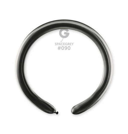 Shiny Space Grey Balloons #090
