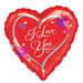 18'' Foil Love Script