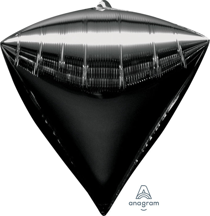 15'' Foil Diamondz Black 3pk