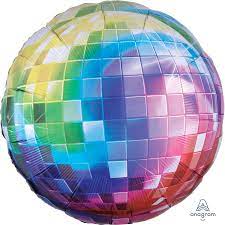 Amscan Foil Balloons 70'S Disco Fever Foil Balloon 81Cm X 81Cm