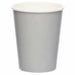 Amscan Cups Graphite / Silver Paper Party Cups 8pk