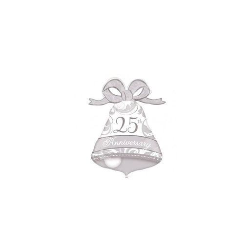 Anagram 25th Anniversary Silver Bell 22''/56Cm W X 27''/69Cm H