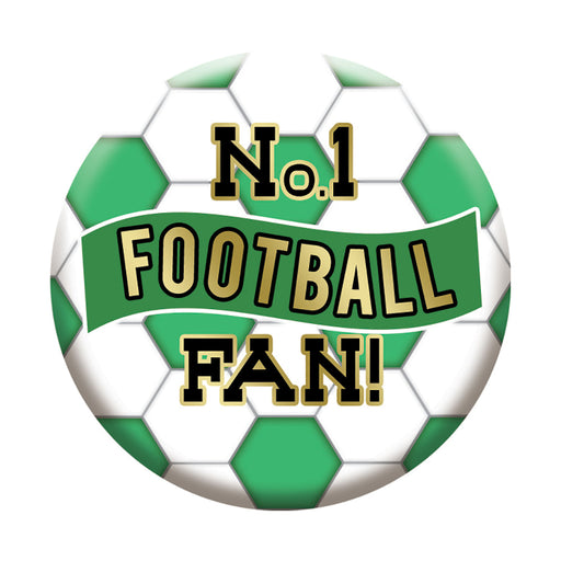 No 1 Football Fan  Birthday 18 Inch Foil Balloon