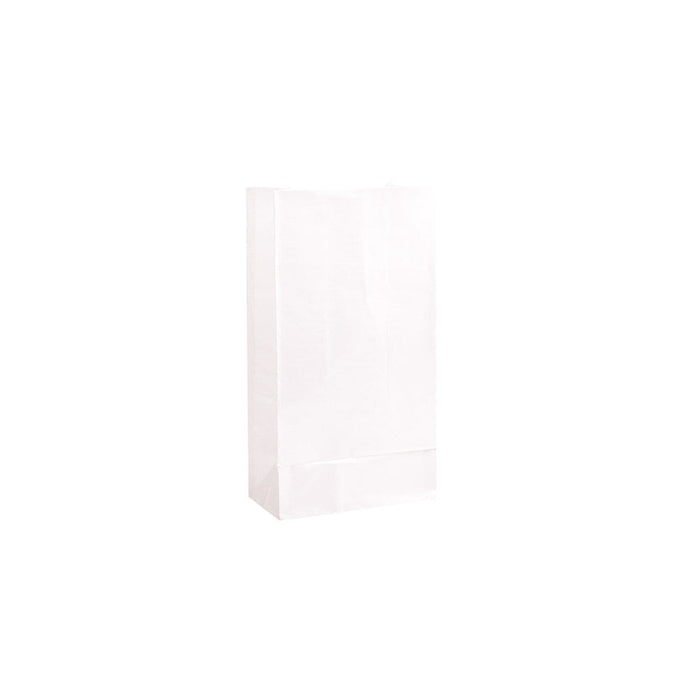 Paper Party Bags White (12pk)