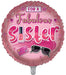 Fabulous Siste 18 Inch Foil Balloon