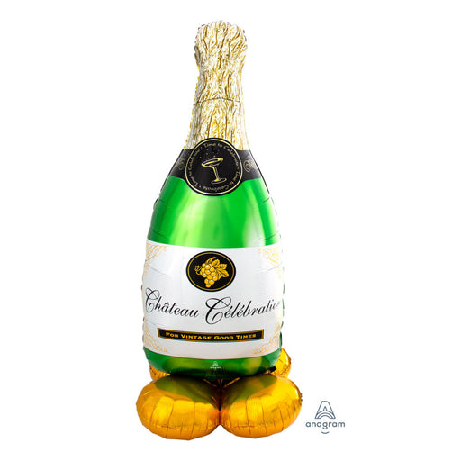 Bubbly Wine Bottle Airloonz (33''/83Cm X 55''/139Cm)