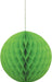 Lime Green Paper Honeycomb Ball Decoration