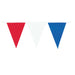 Gb Red White & Blue Plastic Pennant Bunting 36M X 45.7Cm