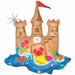 Betallic Foil Balloon 35" Sand Castle