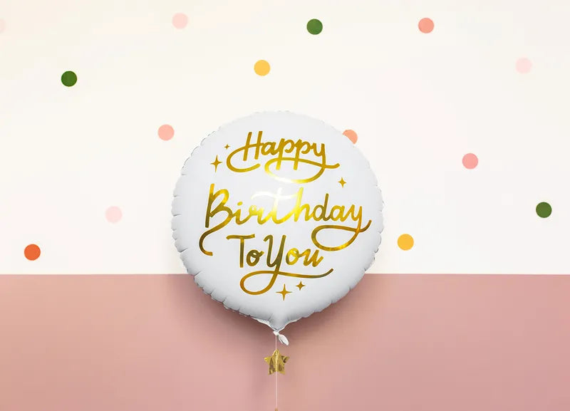 Happy Birthday To You Foil Balloon